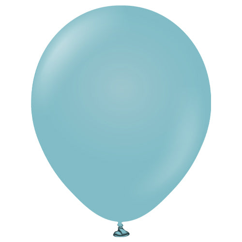 Latex Balloons - Blue Glass - 5pk