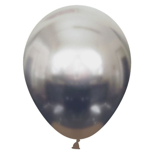 Latex Balloons - Mirror Space Grey - 5pk