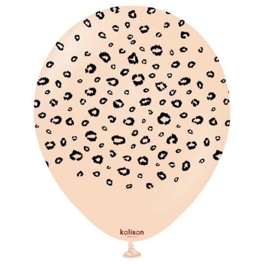 Latex Balloons - Safari Leopard Blush - 5 pack