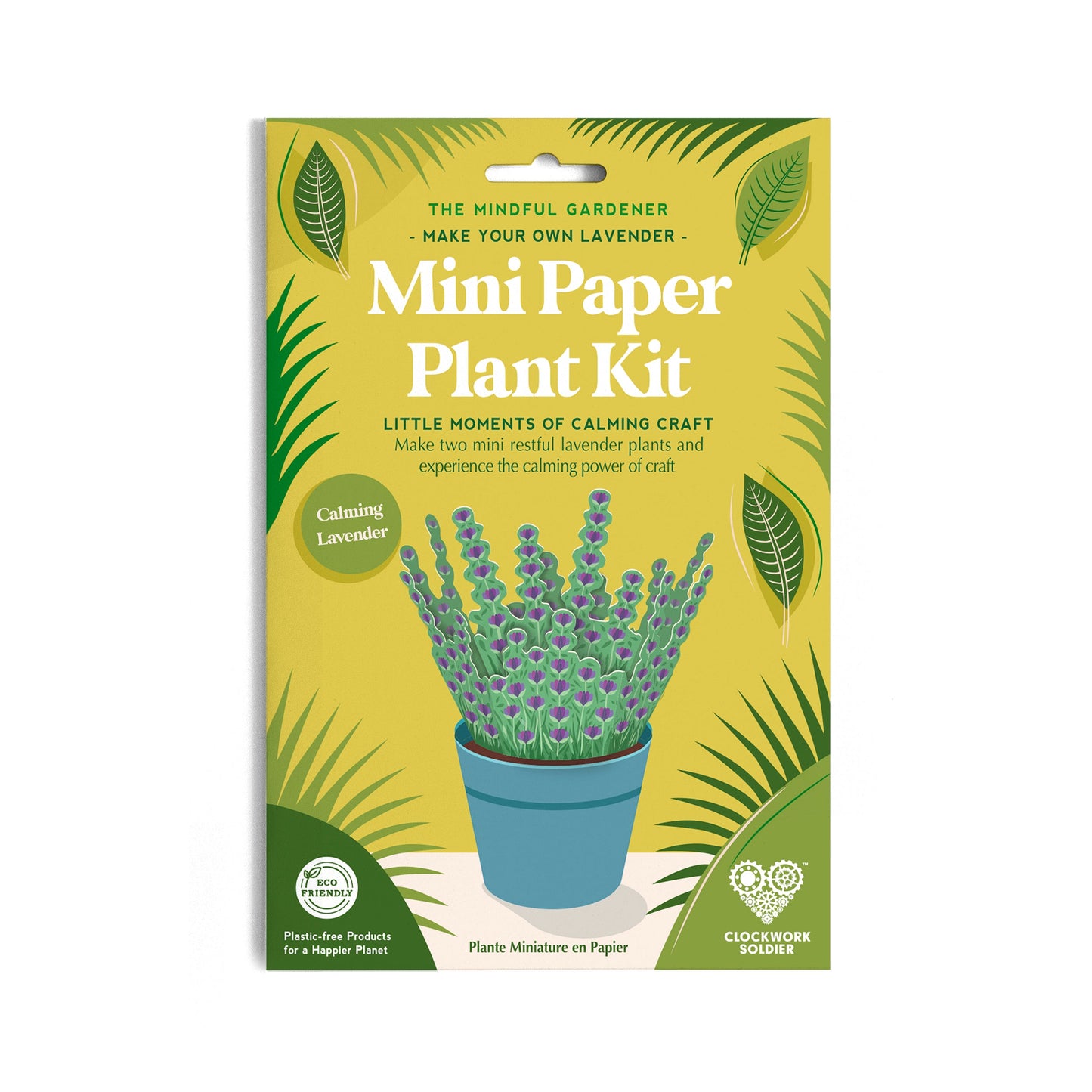 Make Your Own Calming Lavender Paper Plant Kit