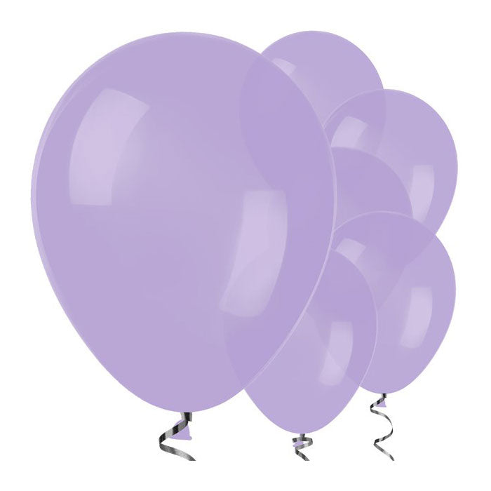 Lilac balloons