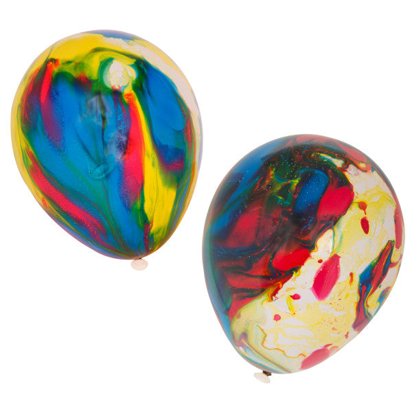 marble balloons