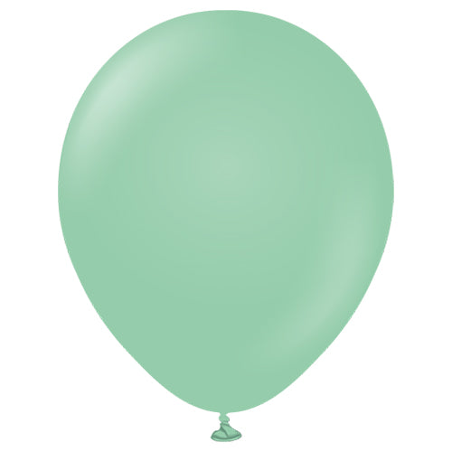 mint green balloon
