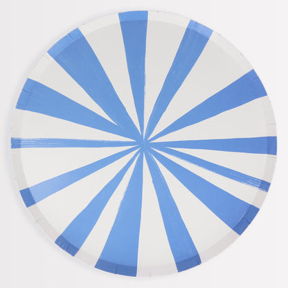 Mixed Stripe Dinner Plates - 8pk