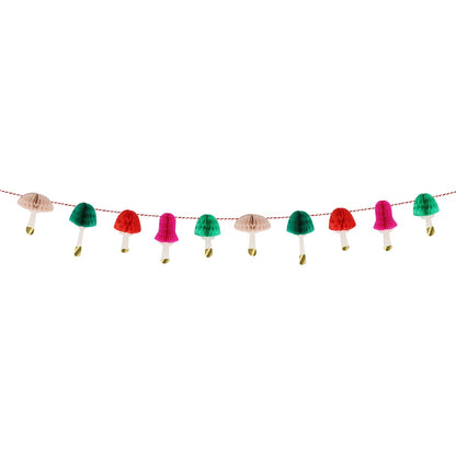 Meri Meri Honeycomb Mushrooms Mini Garland