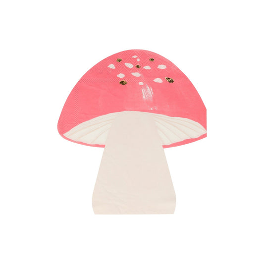 Fairy Mushroom Napkins - 16pk