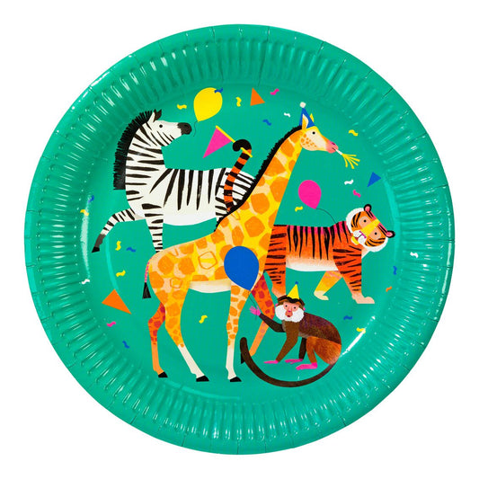 Party Animals Plates - 8pk