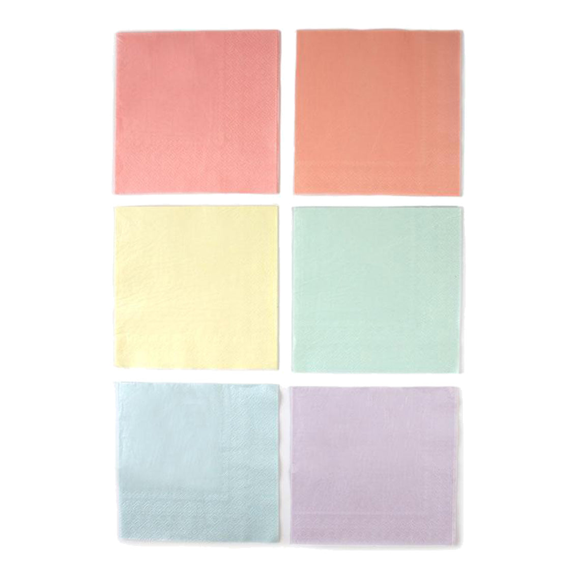 Pastel Mix Paper Napkins - 16pk