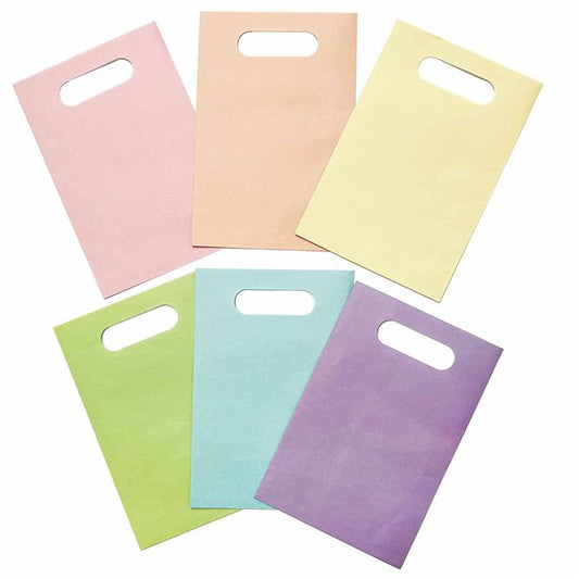pastel paper bags