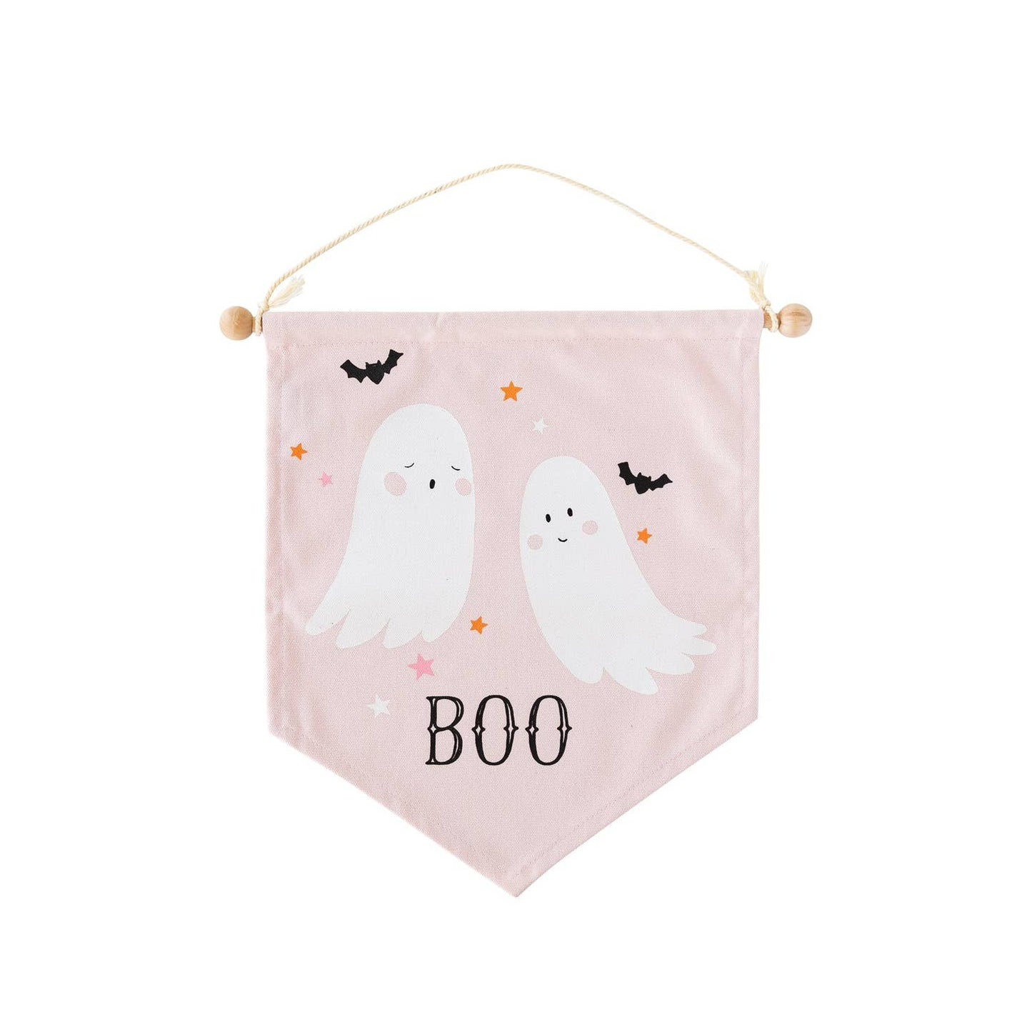 Trick or Treat Ghost Canvas Banner