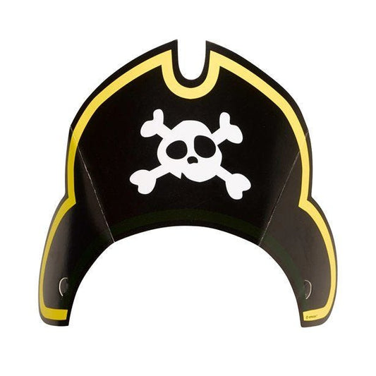 Captain Pirate Party Hats (8pk)