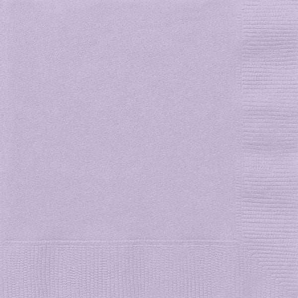 plain lavender napkins