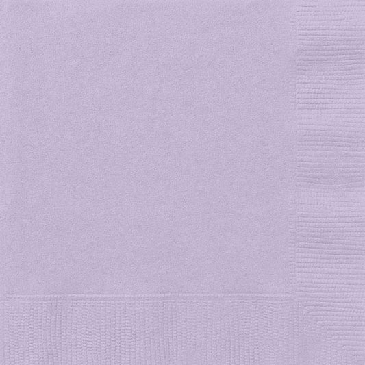 plain lavender napkins