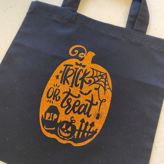 Hand Made Halloween Pumpkin Bag