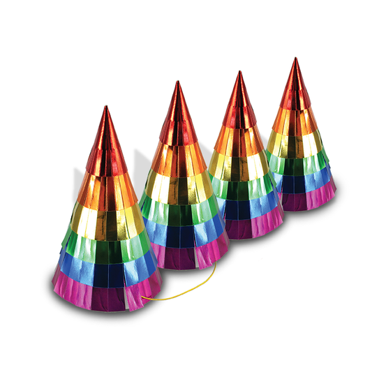 Rainbow hats