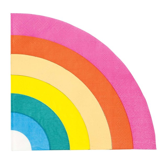 Rainbow napkin