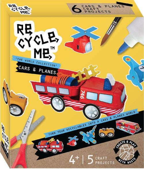 ReCycleMe Medium Craft Kit - Cars and Planes
