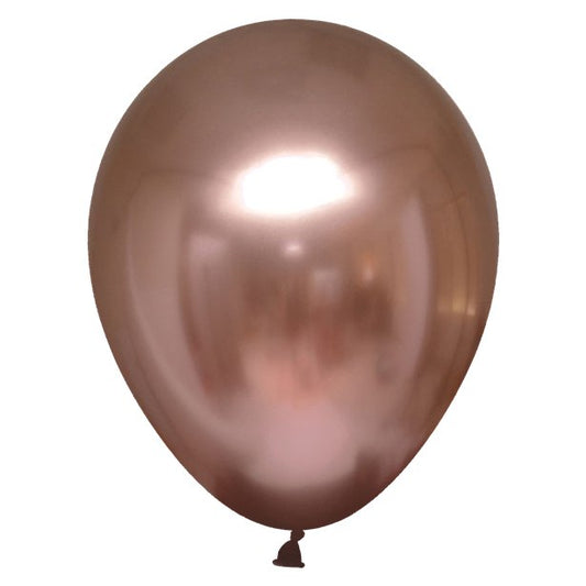 rose gold chrome balloon