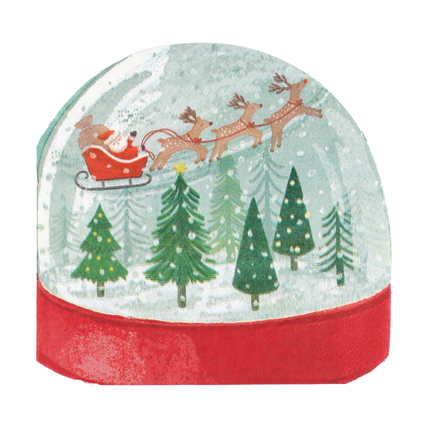 Snowglobe napkins