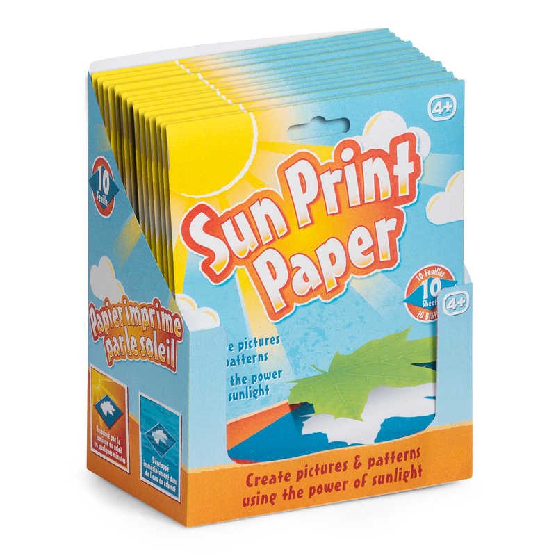Sun Print Paper Kit - STEM activity - Pack of 10 Sheets – The Party Pirate