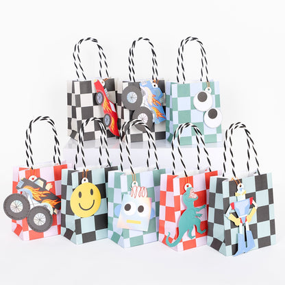 Toybox Icon Sticker Party Bags - 8 pk